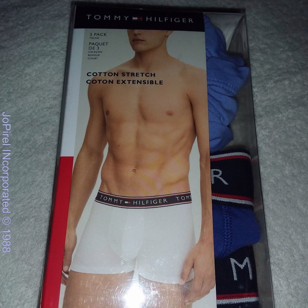 Tommy Hilfiger 3 Boxer Brief Set (The Blues)